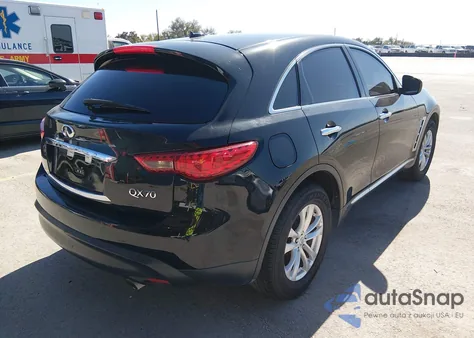 2016 Infiniti Qx70 z USA, uszkodzony, nr VIN JN8CS1MU6GM670346
